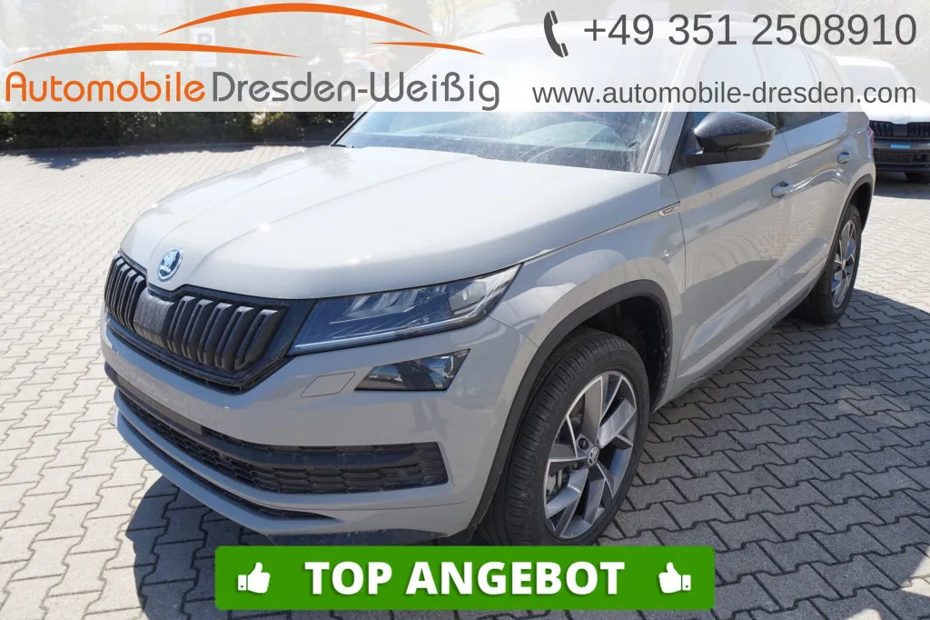 Skoda Kodiaq 2.0 TDI DSG 4X4 SPORTLINE*NAVI*ACC*PANO* Image 2